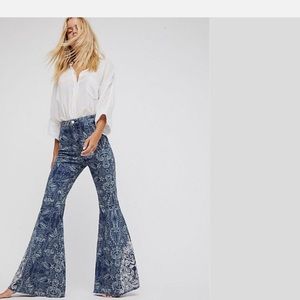 NWT  Free People Just Float On Floaty-Dot Print